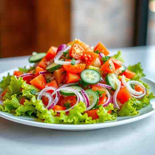 Ensalada Mixta - Fresh Salad Recipe
